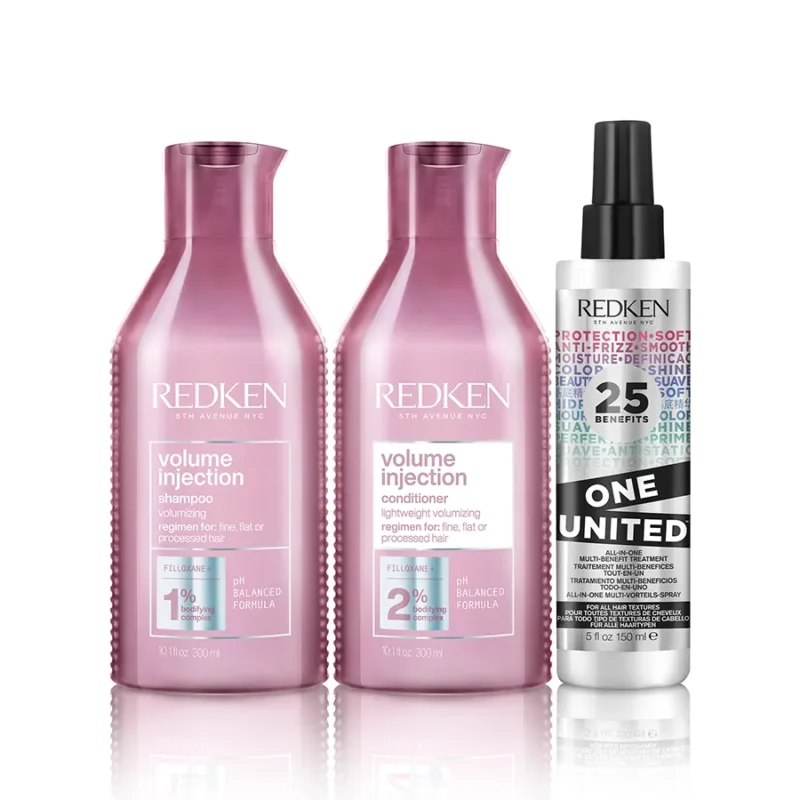 Redken NYC Volume Injection + One United Set - Image 2