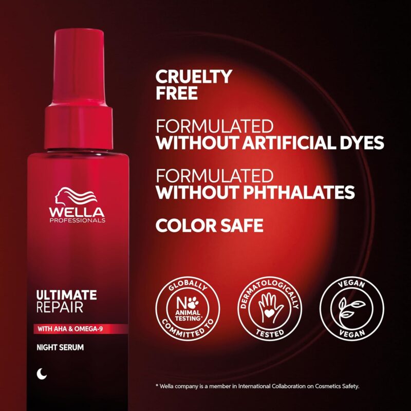 Wella Professionals Ultimate Repair Night Serum 30ml - Image 3